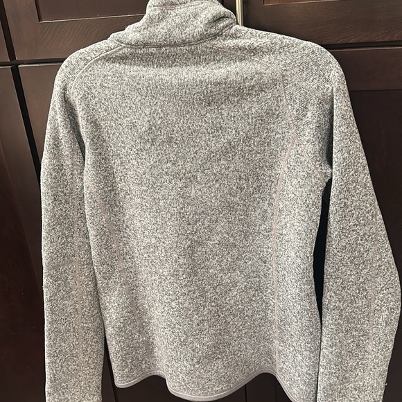 Patagonia Better Sweater Gray Quarter Zip size Large women’s EUC - Picture 7 of 7